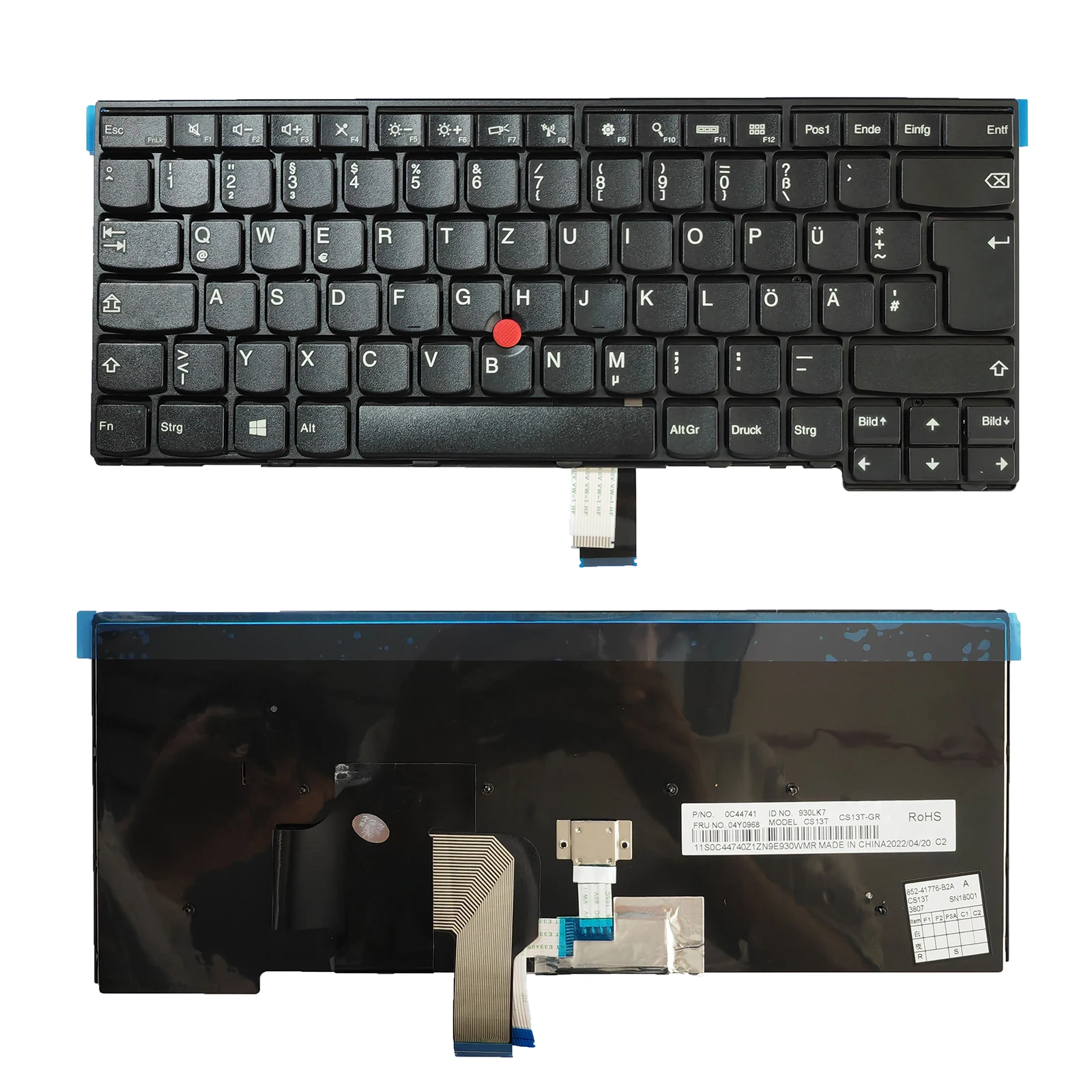 New For Lenovo Thinkpad T440E T440S T450(20BU 20BV)T450s(20BW 20BX)T460 GR German keyboard
New For Lenovo Thinkpad T440E T440S T450(20BU 20BV)T450s(20BW 20BX)T460 GR German keyboard