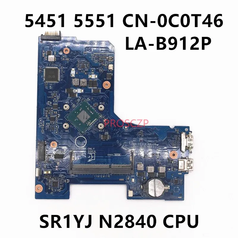 CN-0C0T46 0C0T46 C0T46 материнская плата для ноутбука DELL 15 5551 5451 материнская плата с SR1YJ N2840 CPU 100% протестирована работает хорошо
CN-0C0T46 0C0T46 C0T46 материнская плата для ноутбука DELL 15 5551 5451 материнская плата с SR1YJ N2840 CPU 100% протестирована работает хорошо