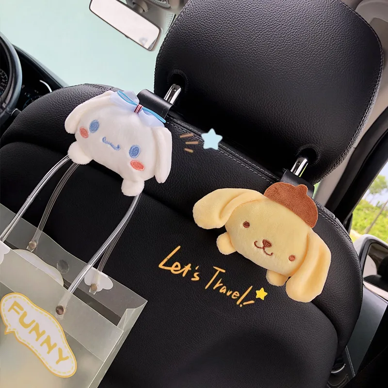 Sanrio Kuromi Pompom Purin Melody Lovely Plush Hook Car Interior Storage Concealed Multi-Function Hook Decoration of The Seat
Sanrio Kuromi Pompom Purin Melody Lovely Plush Hook Car Interior Storage Concealed Multi-Function Hook Decoration of The Seat