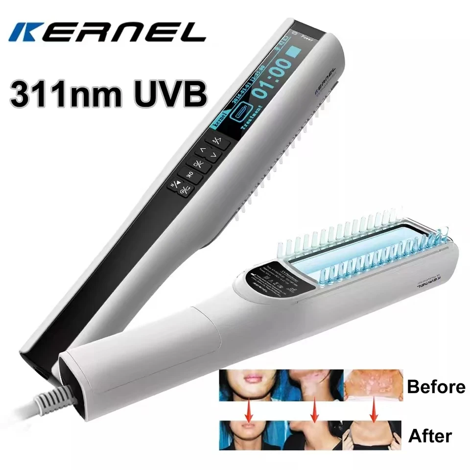 KERNELMED 311nm Uvb Lamp Timing WaterproofFor Vitiligo Psoriasis Psoriatic UV Phototherapy Light LED Light Therapy Lamp Device
KERNELMED 311nm Uvb Lamp Timing WaterproofFor Vitiligo Psoriasis Psoriatic UV Phototherapy Light LED Light Therapy Lamp Device