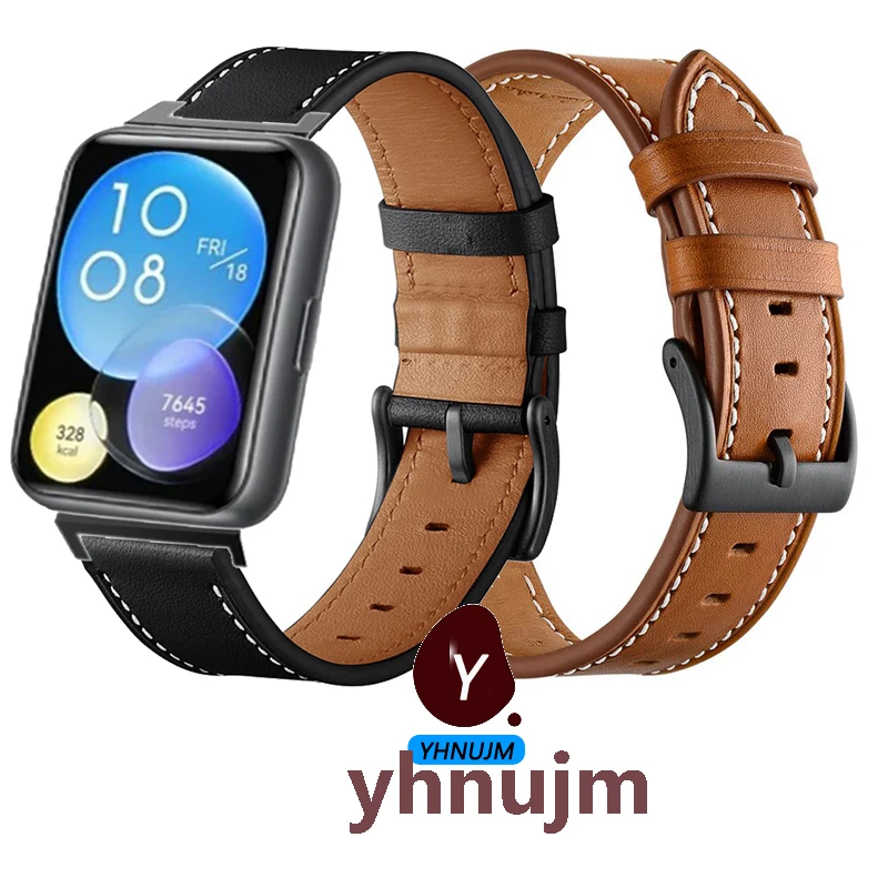 Ремешок кожаный для смарт-часов Huawei Watch Fit 2, спортивный браслет для Huawei Fit2, аксессуары для часов
Ремешок кожаный для смарт-часов Huawei Watch Fit 2, спортивный браслет для Huawei Fit2, аксессуары для часов