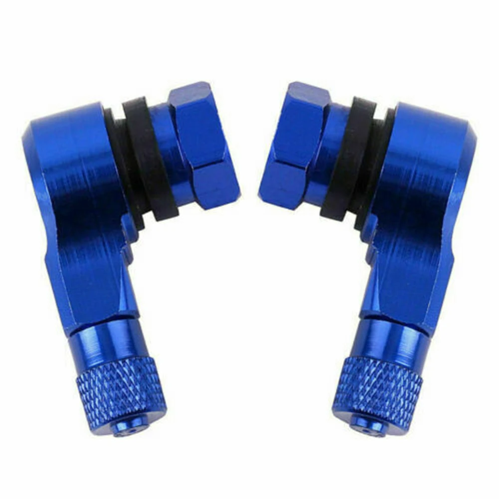 2pcs Motorcycle Valve Stems CNC 90 Degree Angle Wheel Tire Stem Tubeless Valve Aluminum Prevent Gas Leakage Cycle Valve
2pcs Motorcycle Valve Stems CNC 90 Degree Angle Wheel Tire Stem Tubeless Valve Aluminum Prevent Gas Leakage Cycle Valve