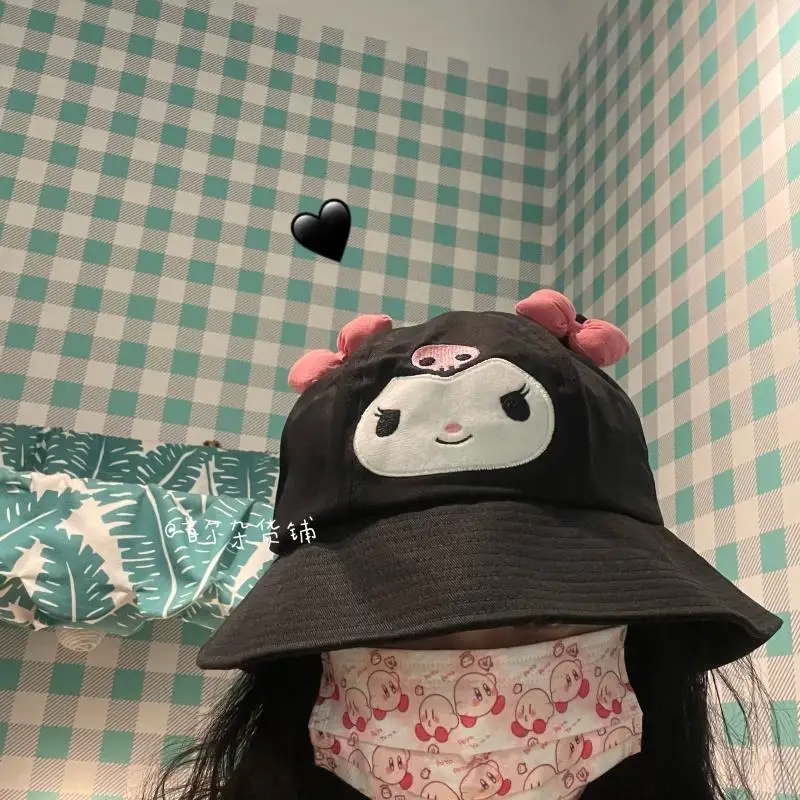 Милые аксессуары Sanrio, мультяшная Милая уличная Солнцезащитная шляпа Kuromi с УФ-защитой, солнцезащитная Кепка от солнца, Кепка От Солнца, аниме...
Милые аксессуары Sanrio, мультяшная Милая уличная Солнцезащитная шляпа Kuromi с УФ-защитой, солнцезащитная Кепка от солнца, Кепка От Солнца, аниме...