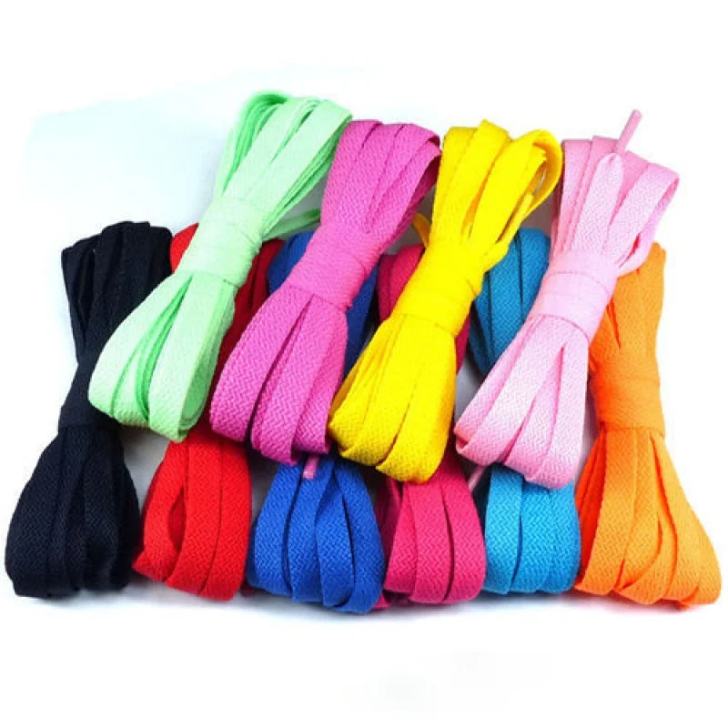 Men and Women Couple Polyester Single Layer Flat Shoelace Wide0.9cmLengthened Athletic Shoe Laces Board Shoes with Canvas Shoes
Men and Women Couple Polyester Single Layer Flat Shoelace Wide0.9cmLengthened Athletic Shoe Laces Board Shoes with Canvas Shoes