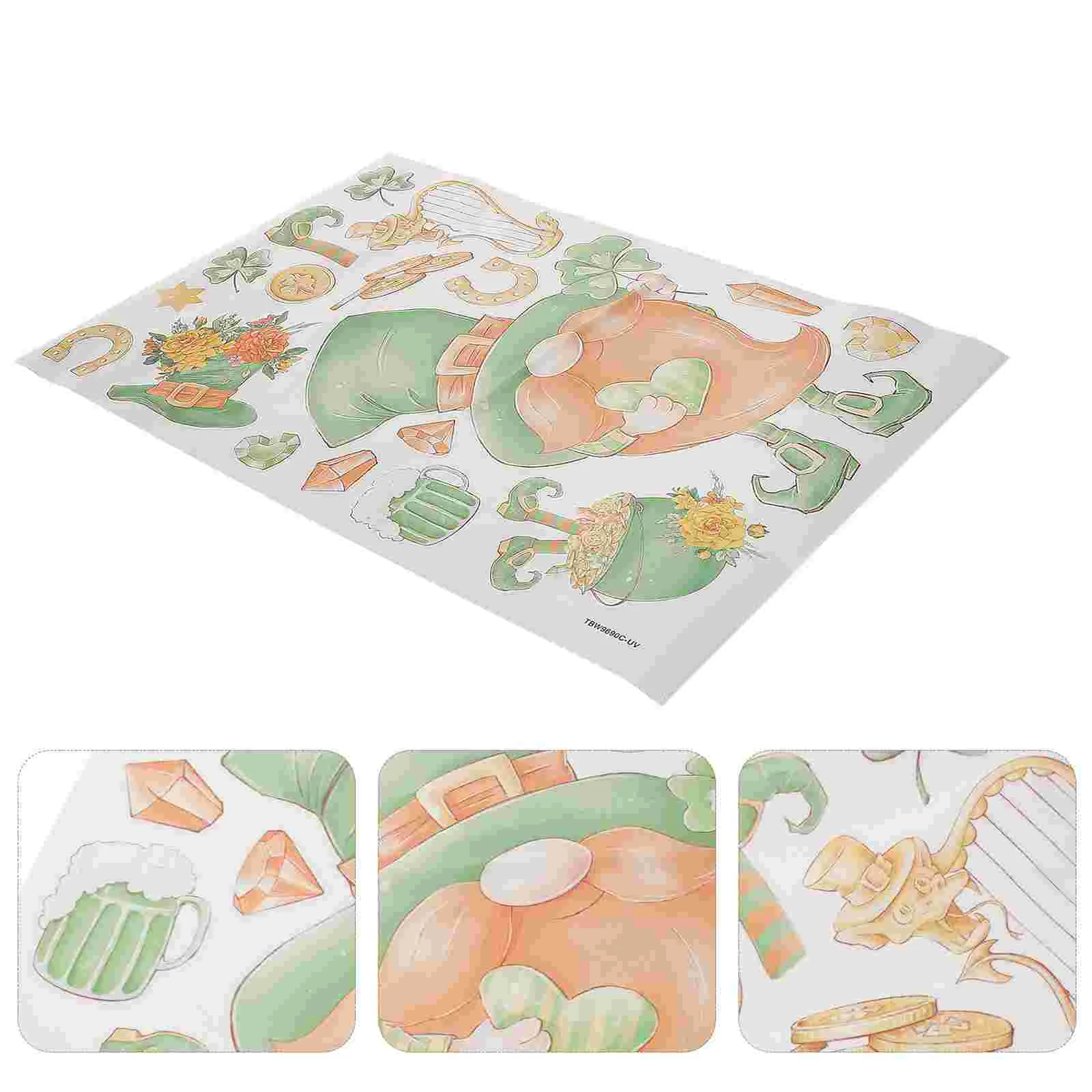1 Sheet of Cartoon Wall Stickers Wall Decals Removable Window Decals Window Accessory
1 Sheet of Cartoon Wall Stickers Wall Decals Removable Window Decals Window Accessory