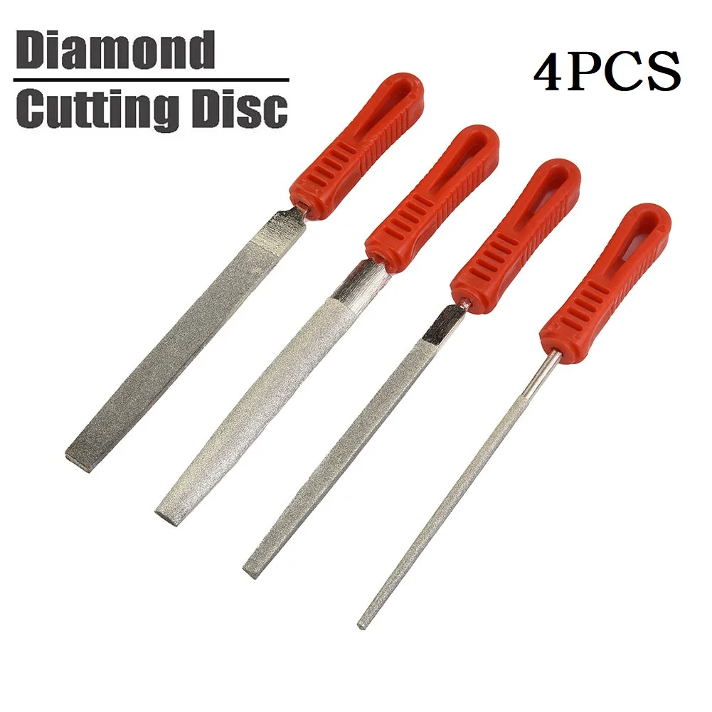 For Stainless Steel Diamond File Needle File Workshop Equipment 4 Pcs 6in Ceramic Coating Diamond Flat/Half Round/Triangle
For Stainless Steel Diamond File Needle File Workshop Equipment 4 Pcs 6in Ceramic Coating Diamond Flat/Half Round/Triangle