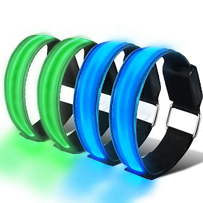 4Pcs LED Armband, Rechargeable LED Armband Reflective Running Gear For Outdoor Activities And Exercise, Running, Walking
4Pcs LED Armband, Rechargeable LED Armband Reflective Running Gear For Outdoor Activities And Exercise, Running, Walking