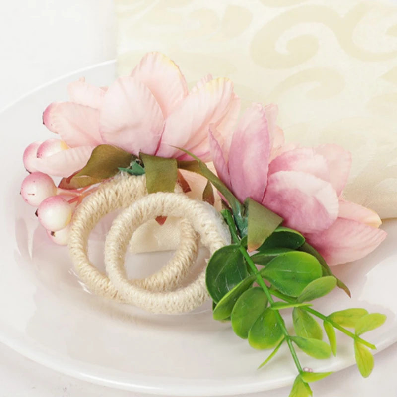 Artificial Flower Delicate Wedding Party Supplies Rose Napkin Ring Flower Napkin Rings Handmade Dropship
Artificial Flower Delicate Wedding Party Supplies Rose Napkin Ring Flower Napkin Rings Handmade Dropship
