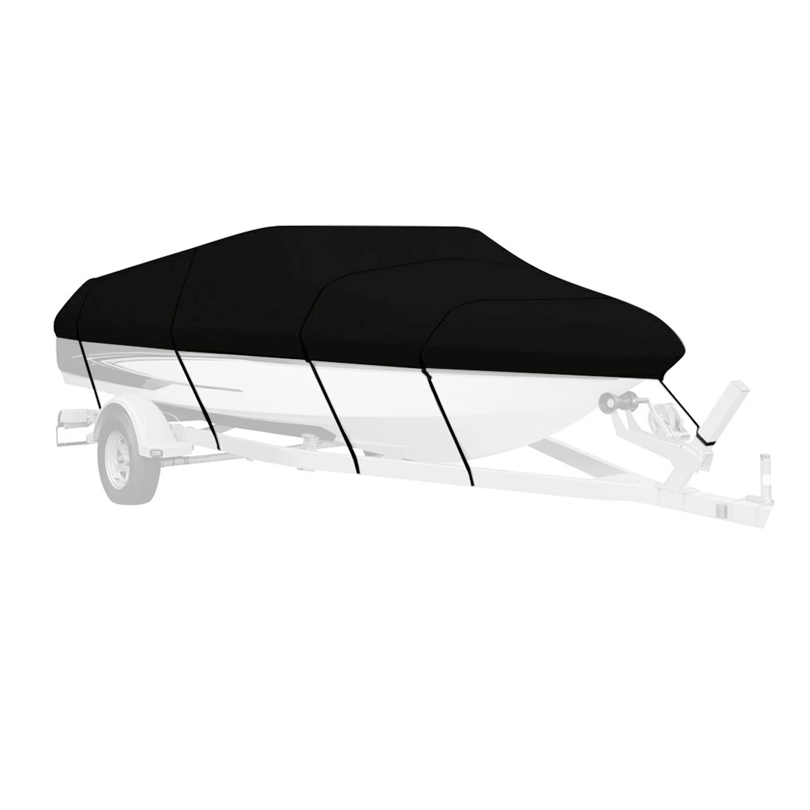 Direct Fit Outdoor Waterproof Elastic Hem Universal Boat Cover Practical Weatherproof Oxford Cloth Solid Sunproof Quick Release
Direct Fit Outdoor Waterproof Elastic Hem Universal Boat Cover Practical Weatherproof Oxford Cloth Solid Sunproof Quick Release