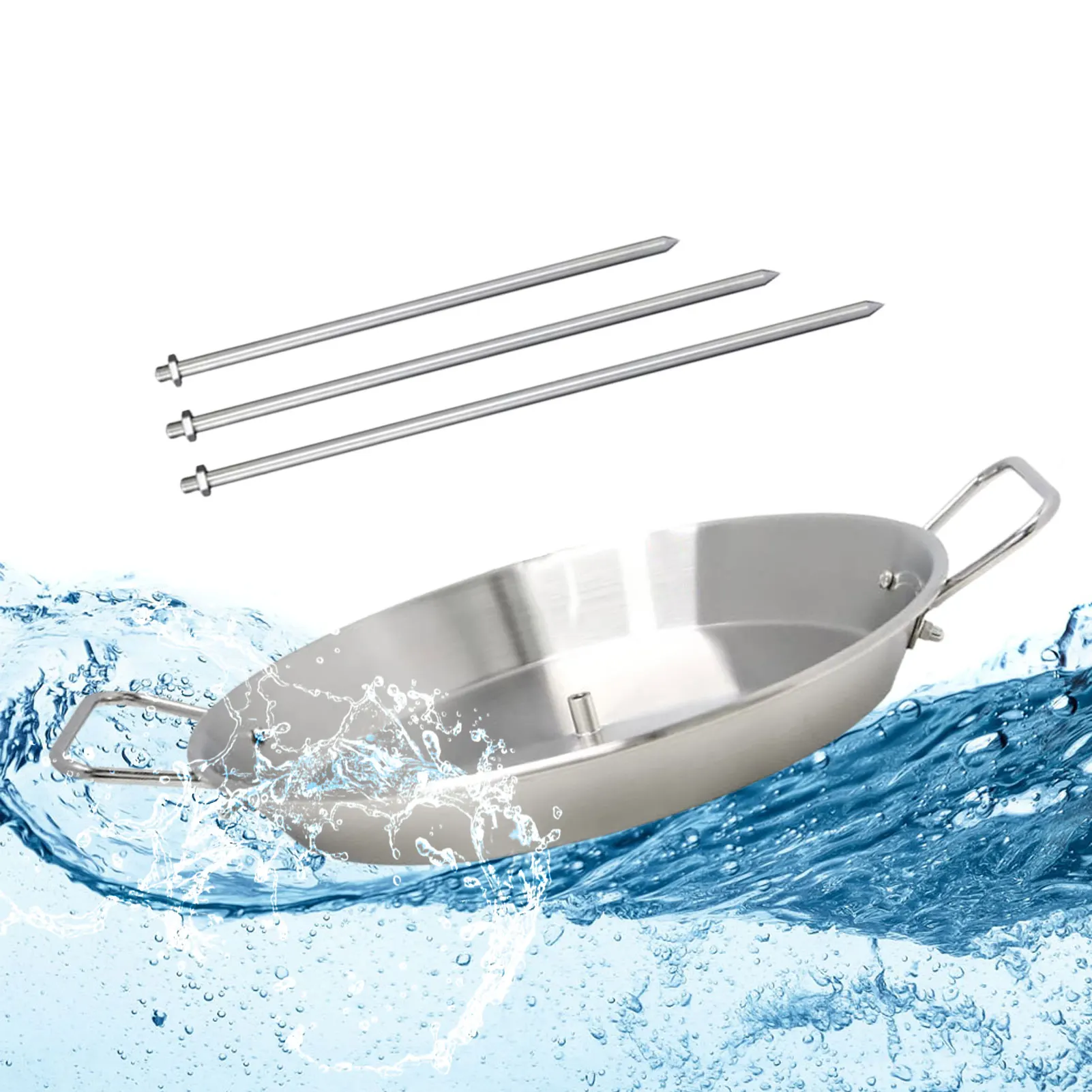 BBQ Vertical Skewer Rack Detachable Brazilian BBQ Skewer Grill Rack-Removable Brazilian Barbecue Skewer Stand Stainless Steel
BBQ Vertical Skewer Rack Detachable Brazilian BBQ Skewer Grill Rack-Removable Brazilian Barbecue Skewer Stand Stainless Steel
