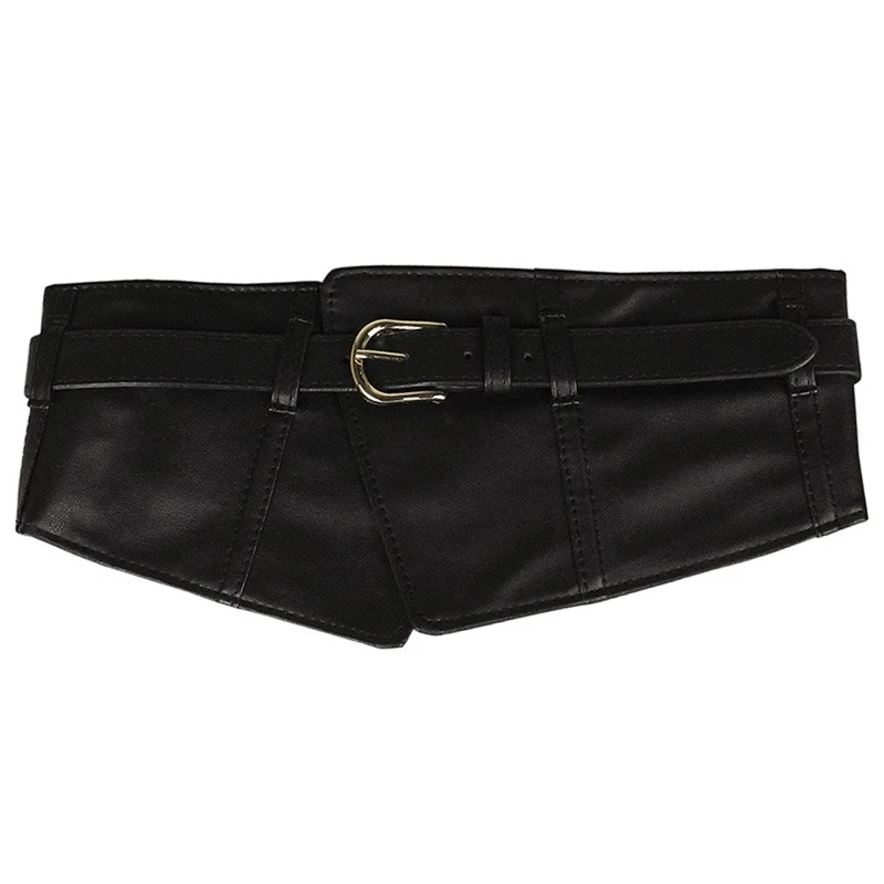 Gothic Solid Color Lift Up Female Waist Corset Wide Faux Leather Belt Women Fashion Slimming Waistband Elastic Corsets
Gothic Solid Color Lift Up Female Waist Corset Wide Faux Leather Belt Women Fashion Slimming Waistband Elastic Corsets