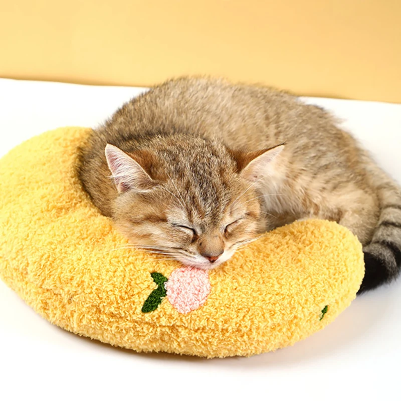 

Pet Pillows Soft Universal U-shaped Sleep Pillow for Cats and Dogs Cotton Pet Toys Ins Popular Mall Dogs Mat Sofa Dog Supplies