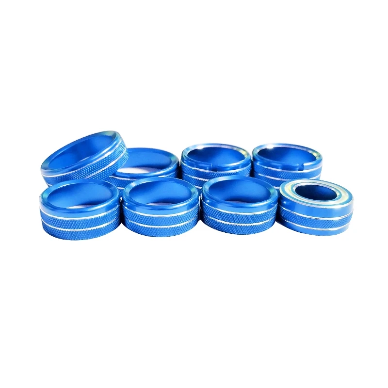 For Silverado Radio AC Knobs Air Conditioner Switch Button for 2014-2018 Chevy Silverado, Aluminum Alloy, Blue 8Pcs
For Silverado Radio AC Knobs Air Conditioner Switch Button for 2014-2018 Chevy Silverado, Aluminum Alloy, Blue 8Pcs