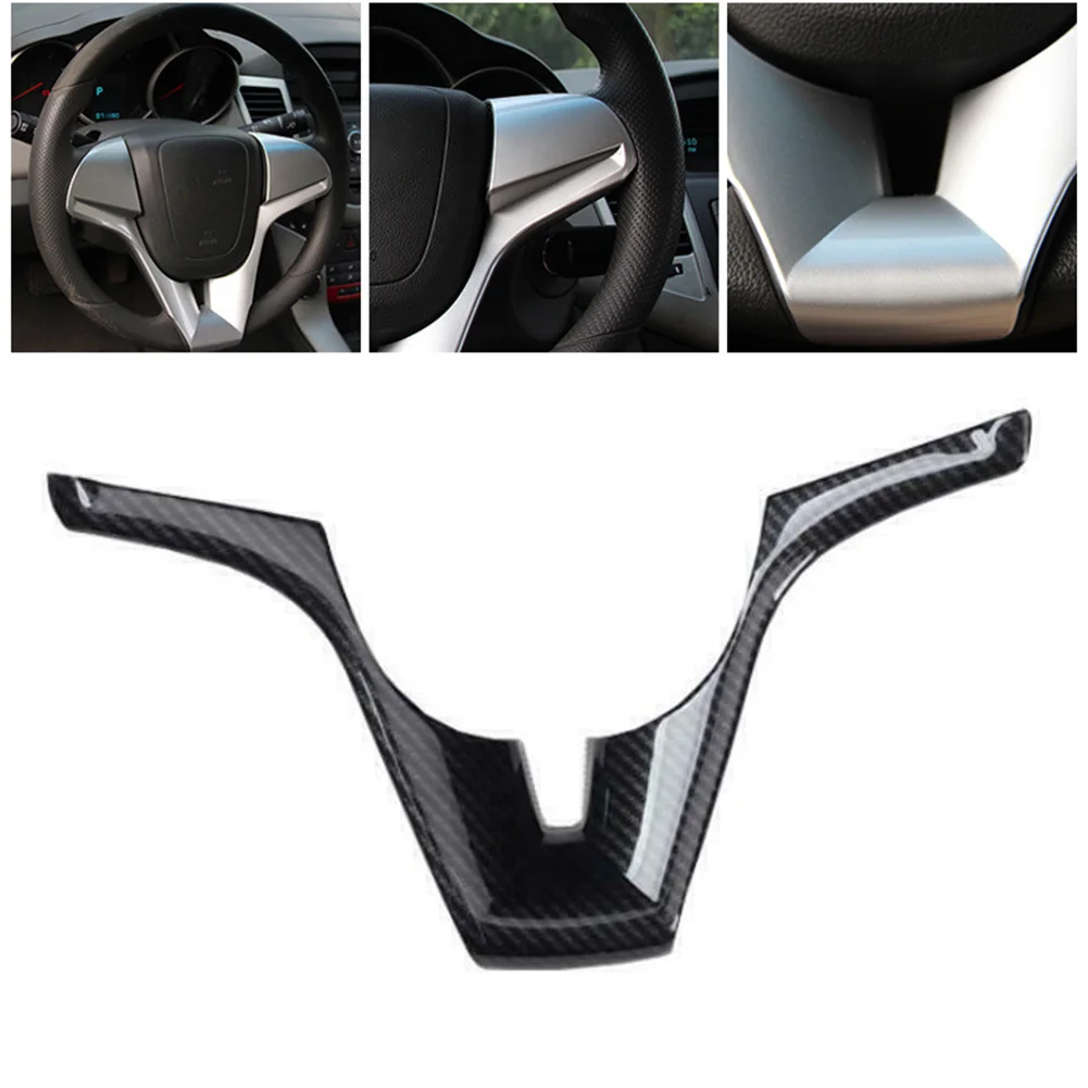 Hot Sale Car Accessories For Chevrolet PC 2010-2015 Black Carbon Fiber Steering Wheel Strip Cover Trim
Hot Sale Car Accessories For Chevrolet PC 2010-2015 Black Carbon Fiber Steering Wheel Strip Cover Trim