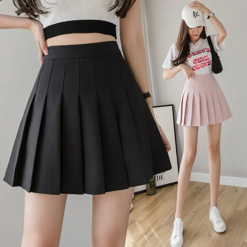 2023 new Summer High Waist Skirts Womens Sexy Mini Skirts Vintage Pleated Skirt Korean Tennis Skirts Short White Black
2023 new Summer High Waist Skirts Womens Sexy Mini Skirts Vintage Pleated Skirt Korean Tennis Skirts Short White Black