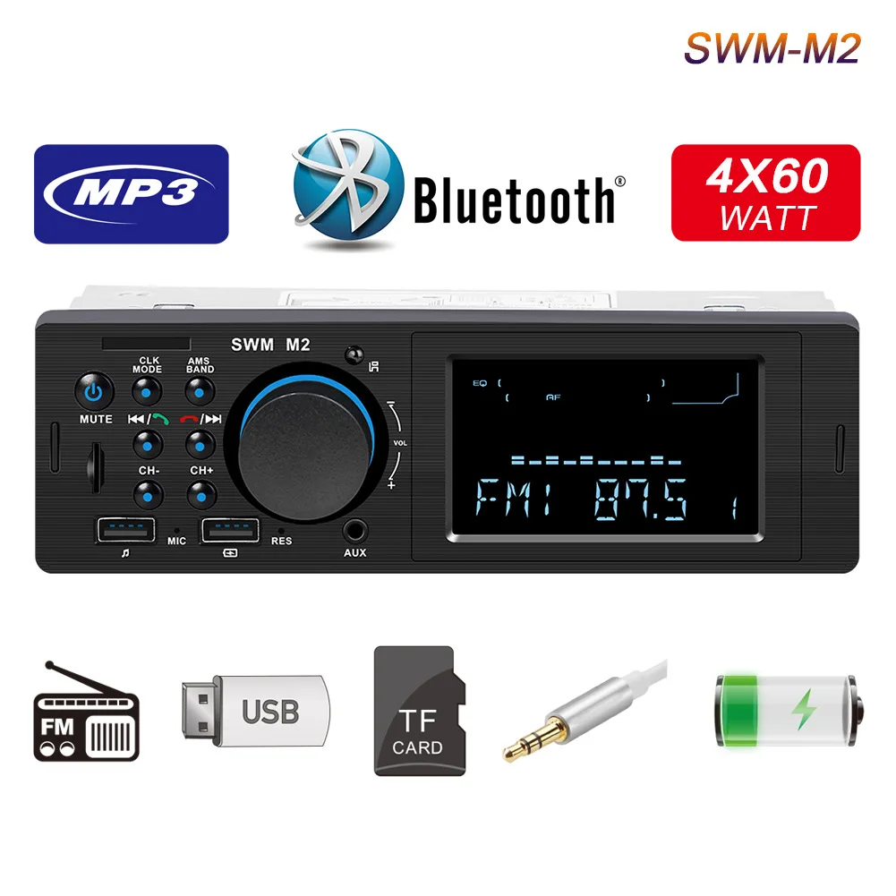 M2 new car MP3 audio player 12V universal car card USB radio instead of CD host DVD
M2 new car MP3 audio player 12V universal car card USB radio instead of CD host DVD