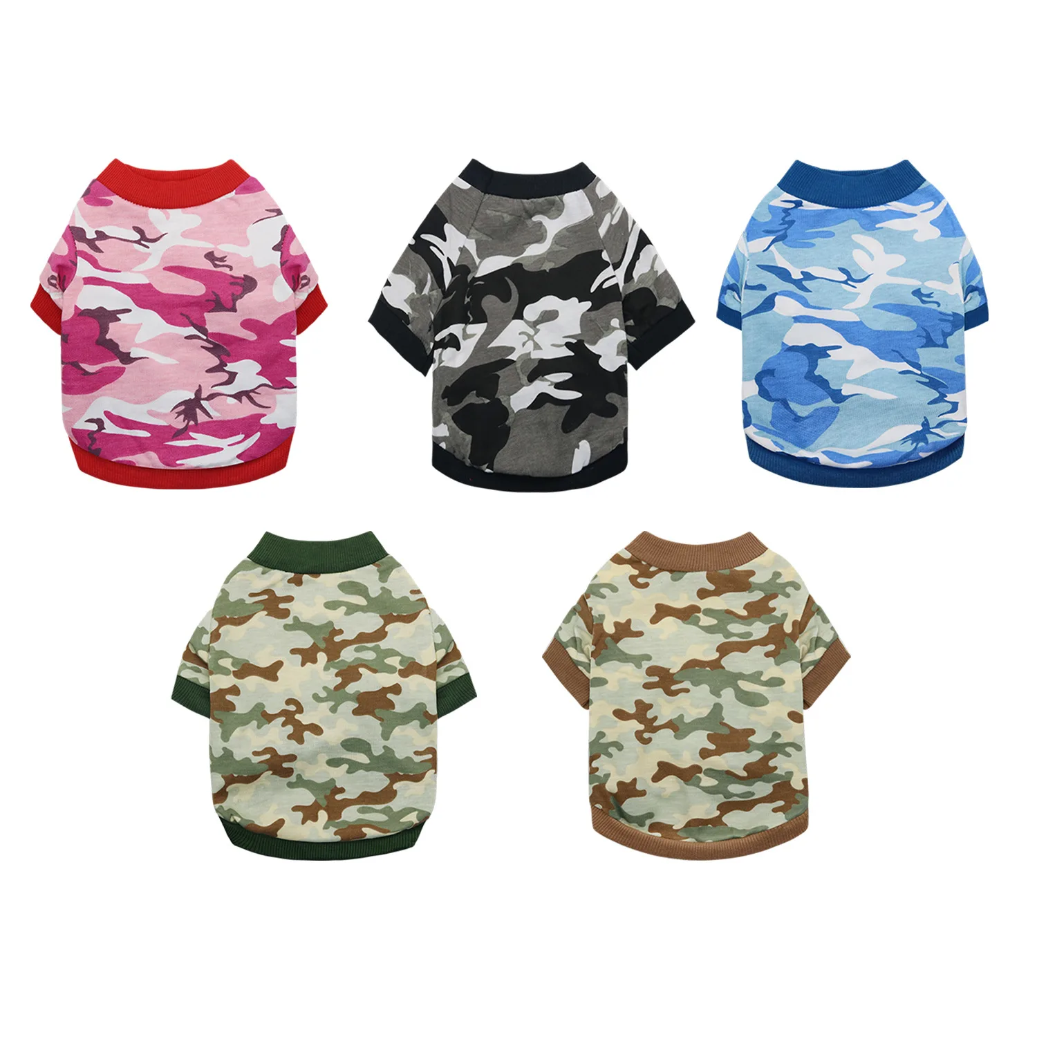 Cotton Camouflage Cat Pet Clothes Dog Clothes Summer Thin Summer Teddy Bichon Pomeranian Puppy Short Sleeves Mini Oversized 
Cotton Camouflage Cat Pet Clothes Dog Clothes Summer Thin Summer Teddy Bichon Pomeranian Puppy Short Sleeves Mini Oversized