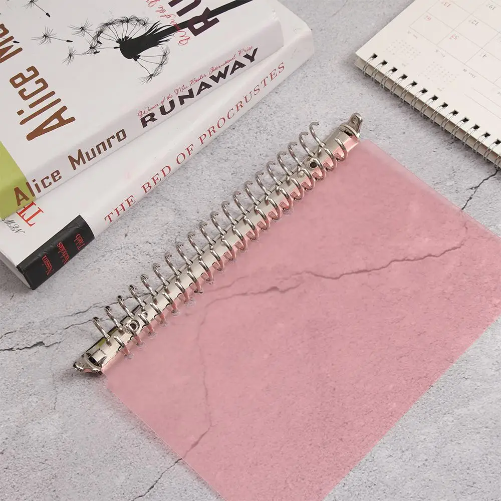 Office Supplies Accessory Notepad DIY Refillable Notebook Binding Hoops Loose-leaf File Folder Binder Clip Ring Binder
Office Supplies Accessory Notepad DIY Refillable Notebook Binding Hoops Loose-leaf File Folder Binder Clip Ring Binder