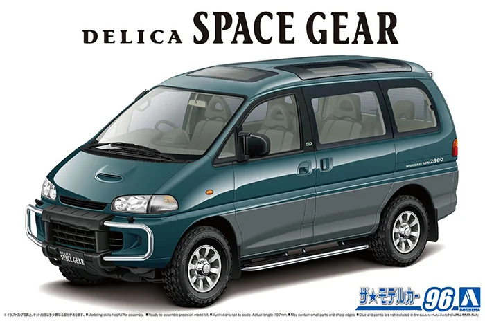 AOSHIMA 1:24 PE8W Delica Space Gear 06140 JDM Limited Edition Static Assembly Model Kit Toys Gift
AOSHIMA 1:24 PE8W Delica Space Gear 06140 JDM Limited Edition Static Assembly Model Kit Toys Gift