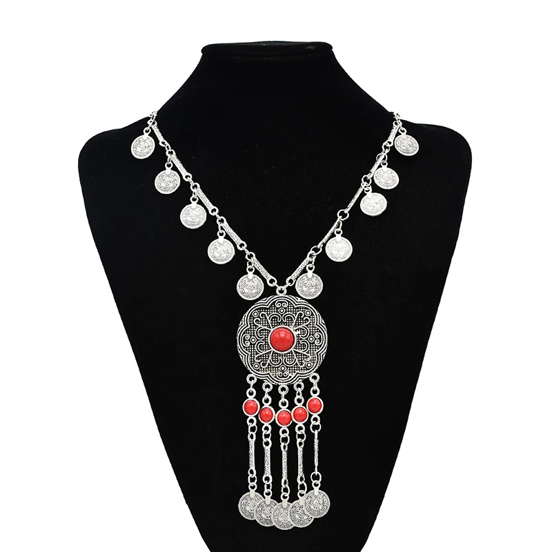 Coin Sweater Necklace Women Tassel Bohemian Boho Ethnic Necklace Vintage Statement Baroque Style Pendant Necklace Female
Coin Sweater Necklace Women Tassel Bohemian Boho Ethnic Necklace Vintage Statement Baroque Style Pendant Necklace Female