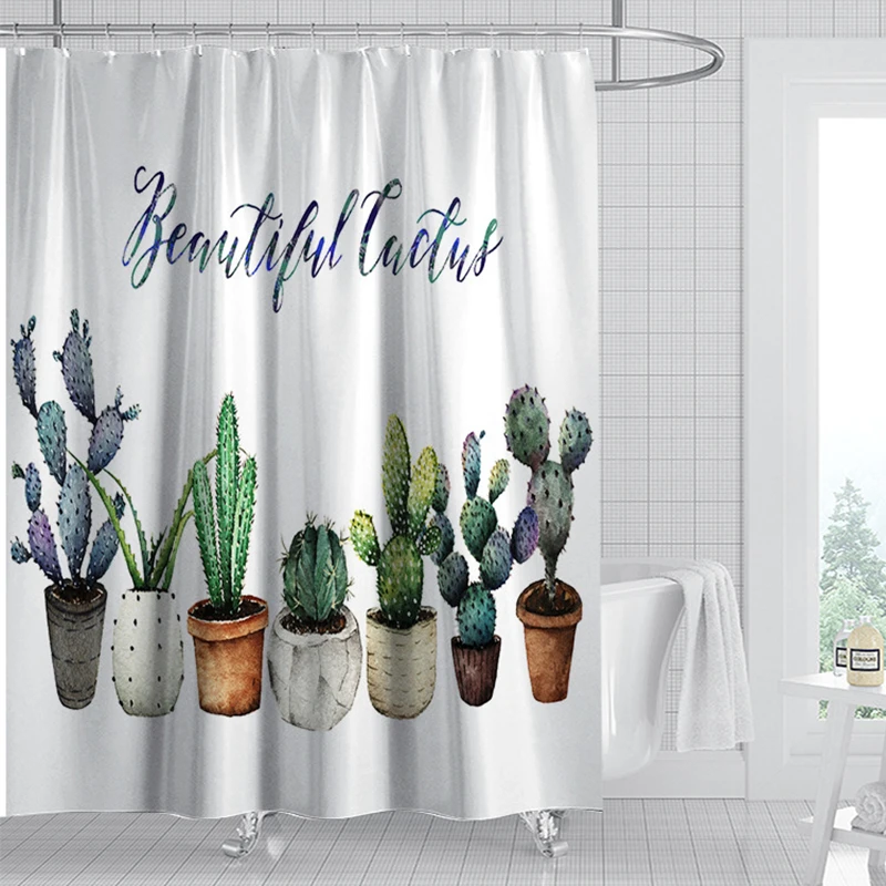 Tropical Floral Flowers Plants Cactus Printed Shower Curtain,Sunflowers Bathroom Curtains Waterproof Polyester Home Decor,pink
Tropical Floral Flowers Plants Cactus Printed Shower Curtain,Sunflowers Bathroom Curtains Waterproof Polyester Home Decor,pink