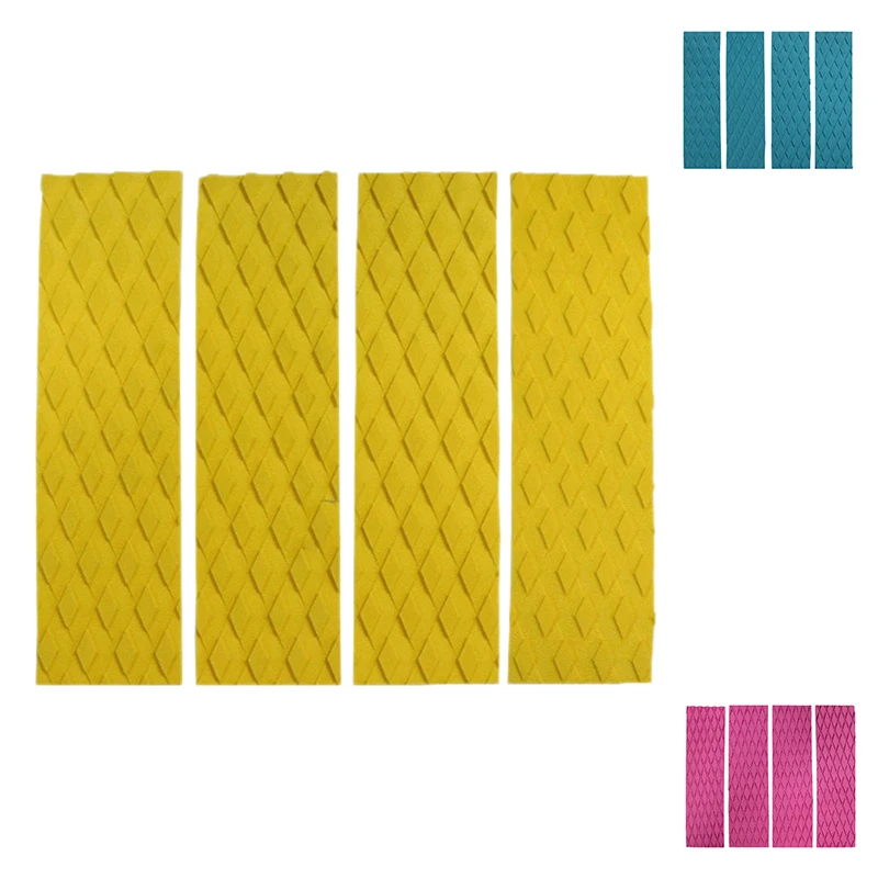 4Pcs/Lot Surfing Front Traction Pad-SUP Surfboard Deck Grip Mat Replacement With Adhesive
4Pcs/Lot Surfing Front Traction Pad-SUP Surfboard Deck Grip Mat Replacement With Adhesive