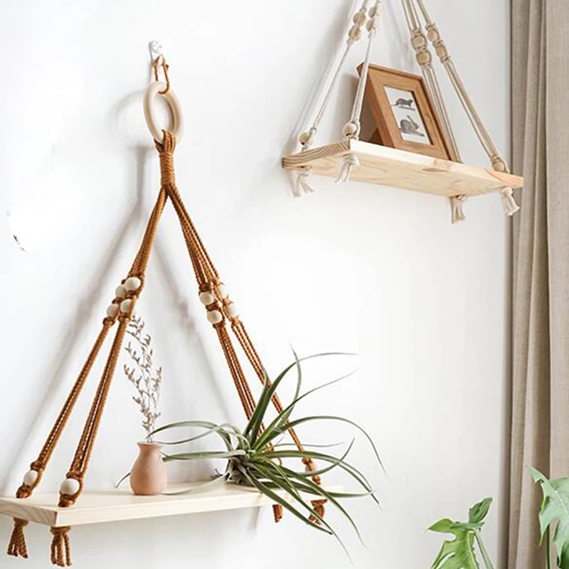 Handmade macrame hanger with wooden board wood hanger for plant board tray for plant hanging
Handmade macrame hanger with wooden board wood hanger for plant board tray for plant hanging