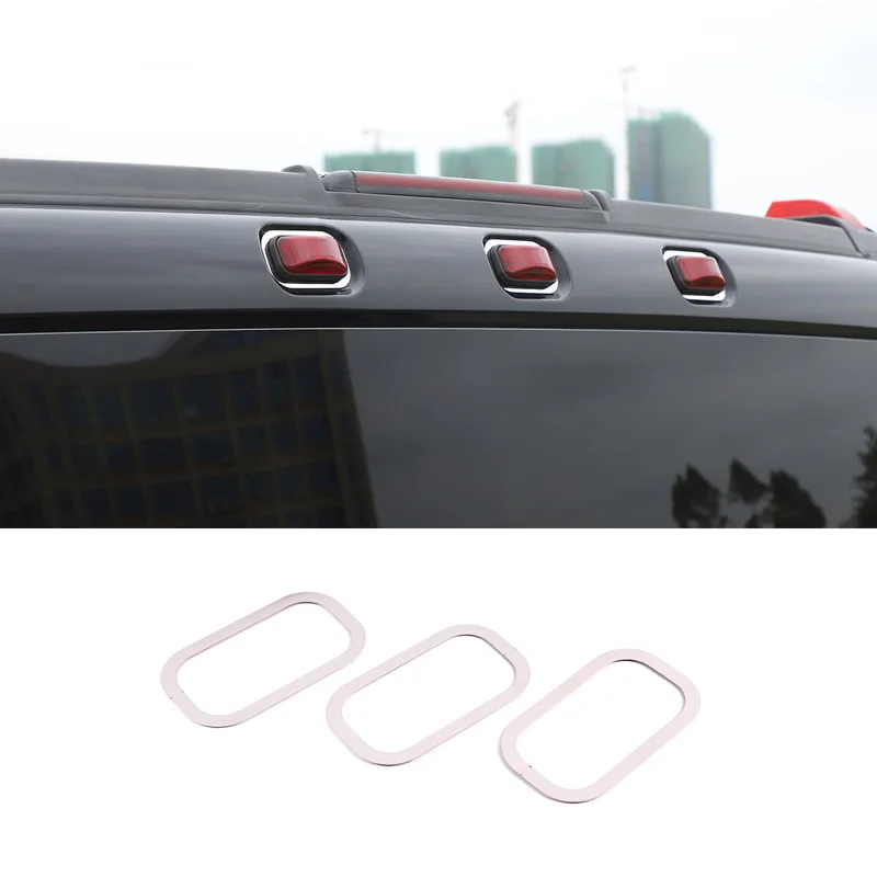For 2003-2009 Hummer H2 stainless steel silver car styling tailgate roof brake light decorative frame car decoration accessories
For 2003-2009 Hummer H2 stainless steel silver car styling tailgate roof brake light decorative frame car decoration accessories