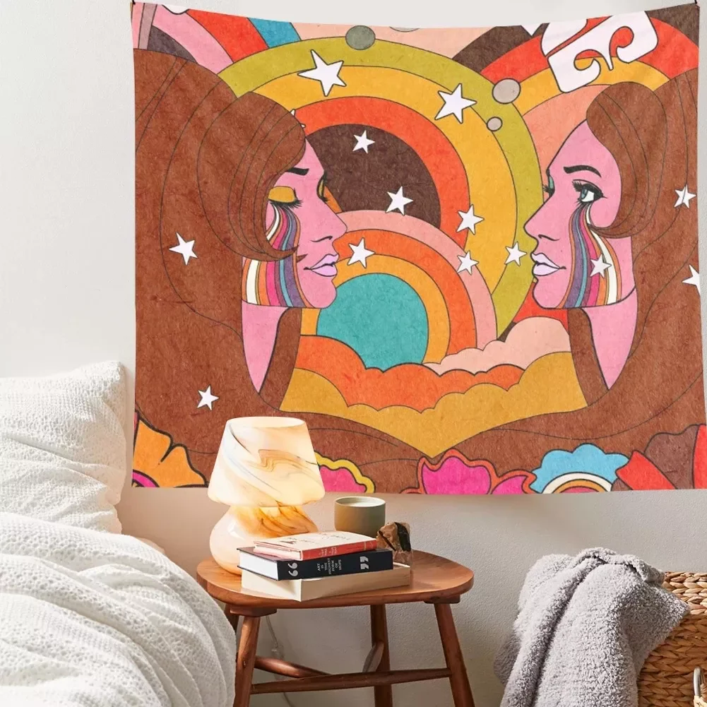 Colorful Wall Tapestry Hanging Rainbow Decor for Girls Dorm Roon Decoration INS Trippy Tapestry Psychedelic Wall Prints
Colorful Wall Tapestry Hanging Rainbow Decor for Girls Dorm Roon Decoration INS Trippy Tapestry Psychedelic Wall Prints