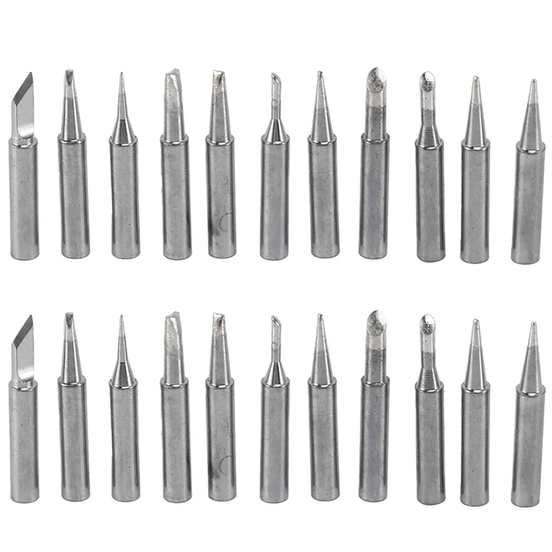 22 Pieces Soldering Iron Tips Kit 900M-T For Hakko Soldering Station Tool 900M 936 937 907
22 Pieces Soldering Iron Tips Kit 900M-T For Hakko Soldering Station Tool 900M 936 937 907