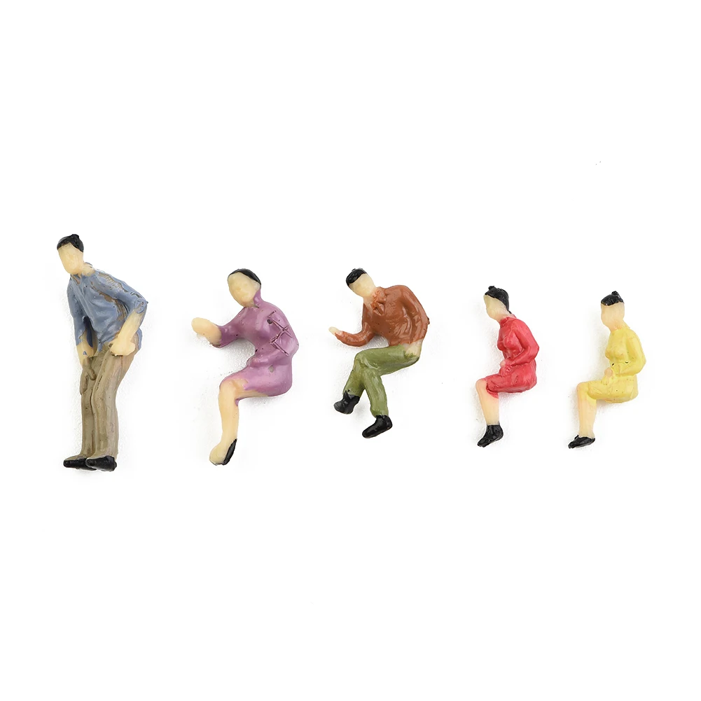 60pcs All Seated 1:87 Painted Figures Passenger HO Scale Sitting People Figures Railway Train Figures Model Layout Garden Decor
60pcs All Seated 1:87 Painted Figures Passenger HO Scale Sitting People Figures Railway Train Figures Model Layout Garden Decor