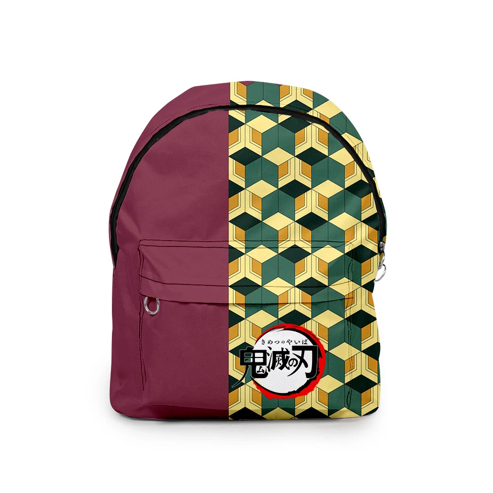 Young series of geometric backpack, student backpack new Oxford waterproof backpack devil killer pattern Cosplay bag
Young series of geometric backpack, student backpack new Oxford waterproof backpack devil killer pattern Cosplay bag