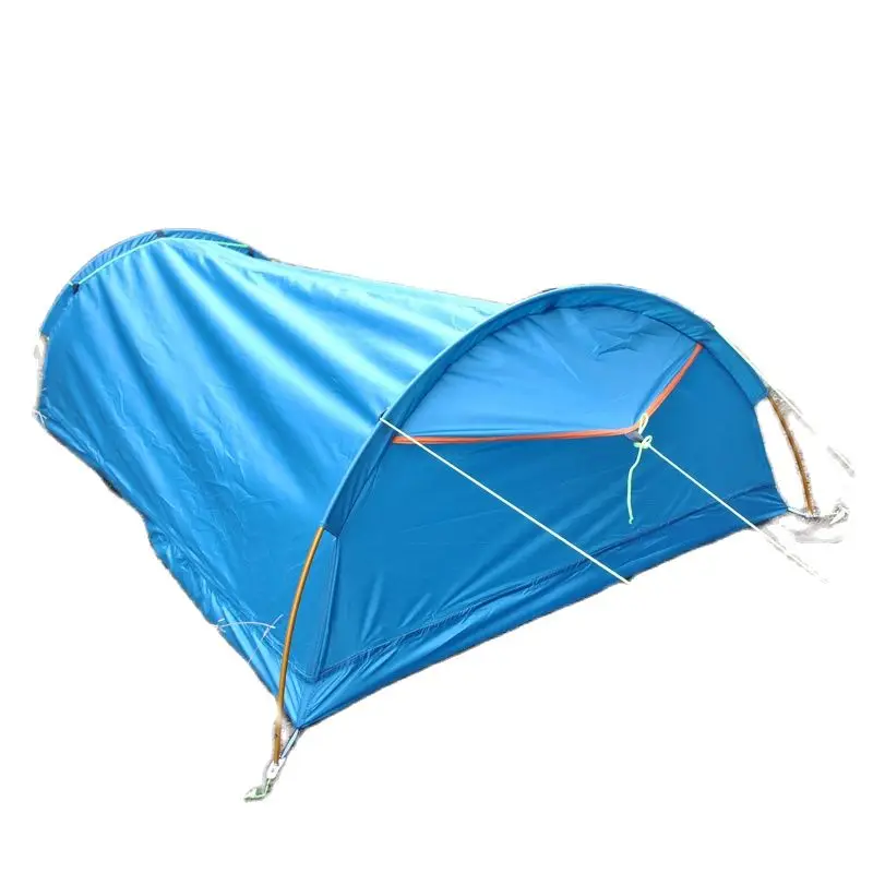 Widening Single Soldier Sleeping Bag Tunnel Tent Individual Ultra Light Backpack Swag Aluminum Pole Waterproof Anti-tear Fabric
Widening Single Soldier Sleeping Bag Tunnel Tent Individual Ultra Light Backpack Swag Aluminum Pole Waterproof Anti-tear Fabric
