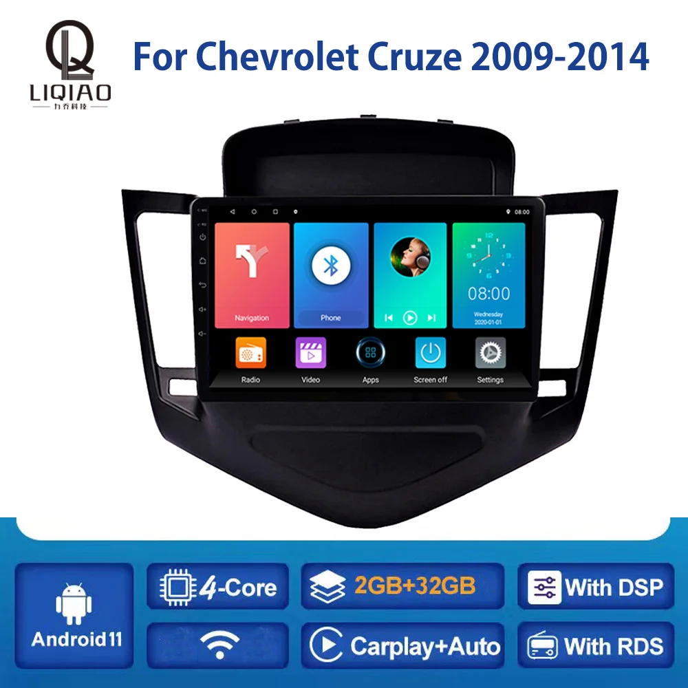 Android 11 Car Radio For Chevrolet Cruze 2009-2014 Multimidia Video Player Navigation GPS Carplay Bluetooth DVD FM WIFI 4G TMPS
Android 11 Car Radio For Chevrolet Cruze 2009-2014 Multimidia Video Player Navigation GPS Carplay Bluetooth DVD FM WIFI 4G TMPS