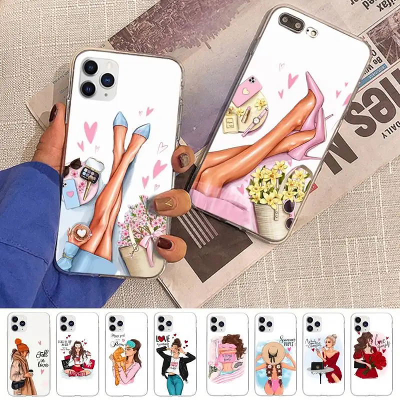 Fashion Beautiful Girl Phone Case for iPhone 11 12 13 Mini Pro Max 8 7 6 6S Plus X 5 SE 2020 XR XS Case shell
Fashion Beautiful Girl Phone Case for iPhone 11 12 13 Mini Pro Max 8 7 6 6S Plus X 5 SE 2020 XR XS Case shell