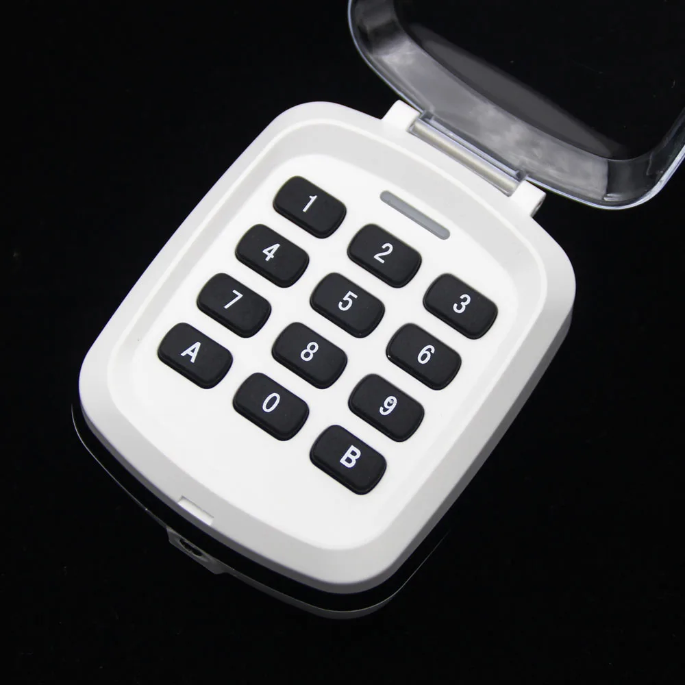 Waterproof 433Mhz 868MHz Garage Door Wireless Keypad Multi Frequency Rolling Code and Fixed Code 433.92mhz Door Opener Remote
Waterproof 433Mhz 868MHz Garage Door Wireless Keypad Multi Frequency Rolling Code and Fixed Code 433.92mhz Door Opener Remote