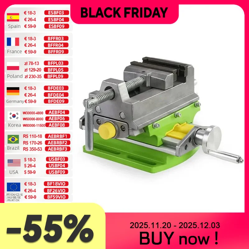 Allsome BG-6368 зеленые тиски для сверлильного станка
Allsome BG-6368 зеленые тиски для сверлильного станка