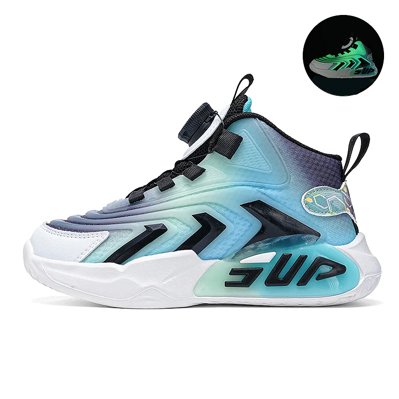 Children Sneakers Boy Basketball Shoes Fashion Lighted Kids Sports Tenis Shoes High Top Running Shoes for Boys Training Athletic
Children Sneakers Boy Basketball Shoes Fashion Lighted Kids Sports Tenis Shoes High Top Running Shoes for Boys Training Athletic