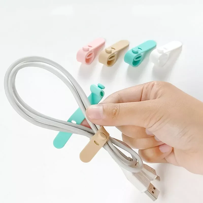 Cable Winder Organizer Silicone Earphone Clips Wire Cord Management Buckle Straps Cellphone Accessories Organization
Cable Winder Organizer Silicone Earphone Clips Wire Cord Management Buckle Straps Cellphone Accessories Organization