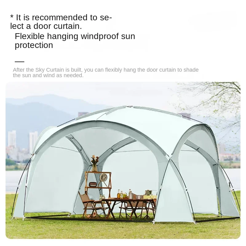 6-8 Person Dome Tent Large Camping Rain Proof Pergola Tent Picnic Hiking Awning Canopy Outdoor Sunscreen
6-8 Person Dome Tent Large Camping Rain Proof Pergola Tent Picnic Hiking Awning Canopy Outdoor Sunscreen