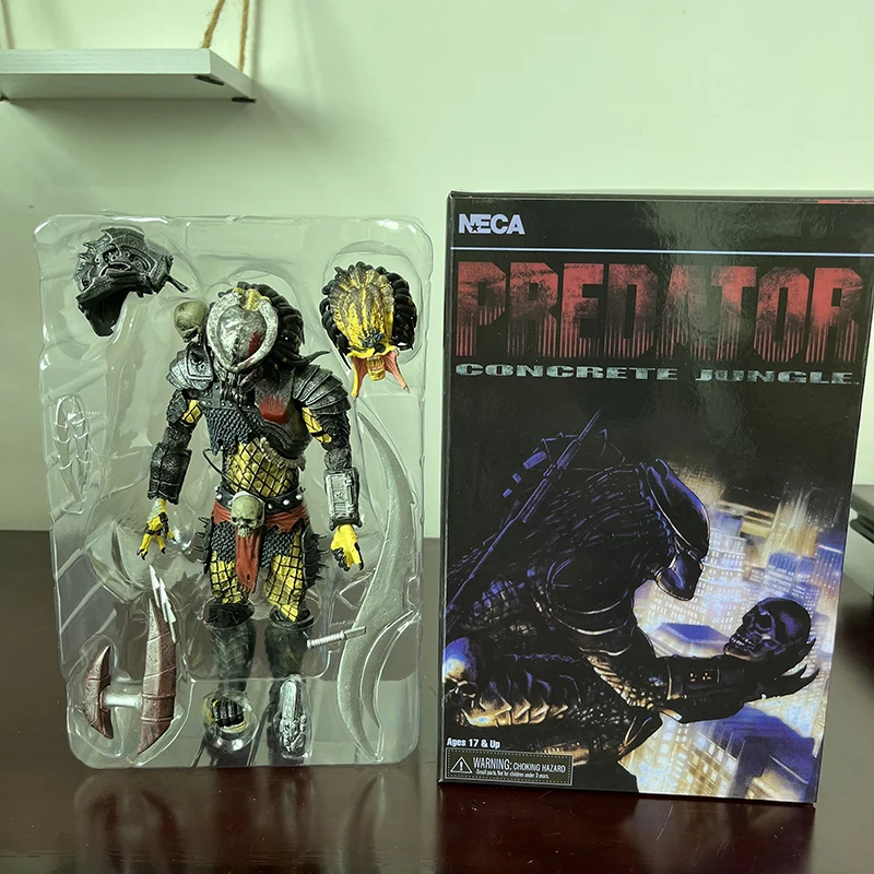 Original NECA Predator Concrete Jungle SCARFACE Elder Predators Clan Leader Warrior Figma SP-109 Action Figure Chief Model Toys
Original NECA Predator Concrete Jungle SCARFACE Elder Predators Clan Leader Warrior Figma SP-109 Action Figure Chief Model Toys