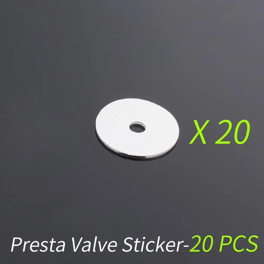 20pcs Bicycle Presta Valve Sticker Mountain Road Bike Tube Tire Gasket Rim Protective Gas Air Nozzle Glue Pad
20pcs Bicycle Presta Valve Sticker Mountain Road Bike Tube Tire Gasket Rim Protective Gas Air Nozzle Glue Pad