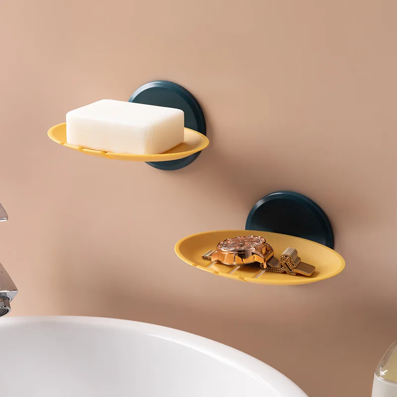 Round Soap Box Wall-Mounted Punch-Free Suction Bathroom Dish Soap Paste Storage Basket Plastic Drain Rack Nordic Style Sucker
Round Soap Box Wall-Mounted Punch-Free Suction Bathroom Dish Soap Paste Storage Basket Plastic Drain Rack Nordic Style Sucker