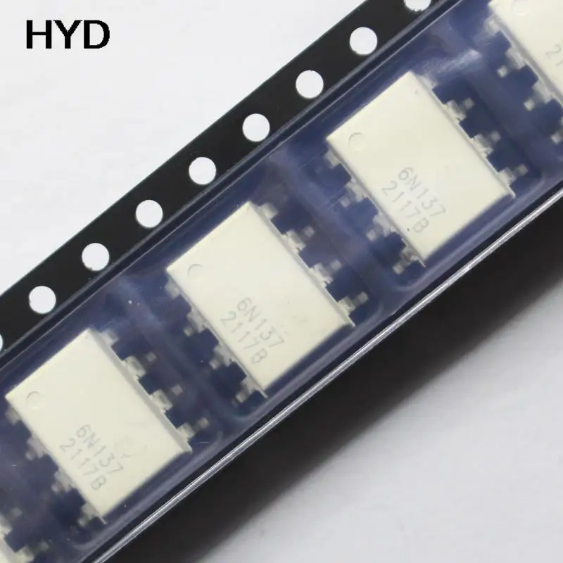 10PCS Patch of light coupling 6N136 6N136M 6N137 6N137M SOP8 photoelectric coupler optical isolator
10PCS Patch of light coupling 6N136 6N136M 6N137 6N137M SOP8 photoelectric coupler optical isolator
