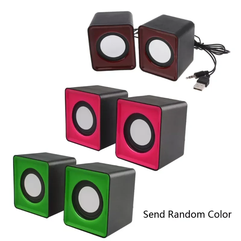 Wired Mini Speakers USB 2.0 for Laptop PC MP3 Multimedia Speaker Random Color X6HB
Wired Mini Speakers USB 2.0 for Laptop PC MP3 Multimedia Speaker Random Color X6HB