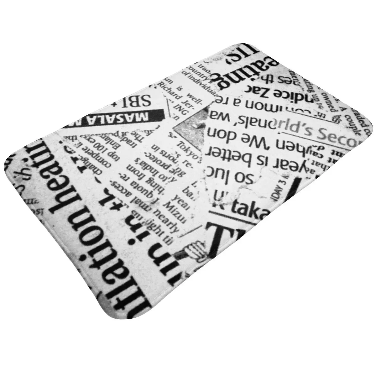 Newspaper Pieces Bathroom Rugs Soft Absorbent Bath Rugs, Non-Slip Shower Carpet Bath Mats for Bathroom Floor Tub Shower
Newspaper Pieces Bathroom Rugs Soft Absorbent Bath Rugs, Non-Slip Shower Carpet Bath Mats for Bathroom Floor Tub Shower