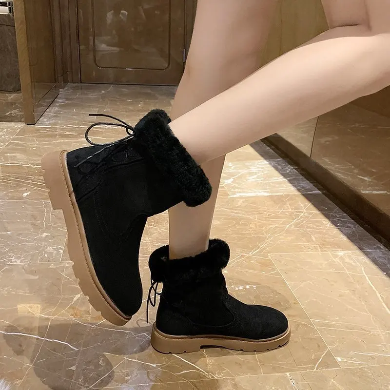 Fashion Women Boots Waterproof Snow Boots for Winter Outdoor Shoes Ladies Casual Lightweight Mid-Calf Non-slip Warm Winter Boots
Fashion Women Boots Waterproof Snow Boots for Winter Outdoor Shoes Ladies Casual Lightweight Mid-Calf Non-slip Warm Winter Boots