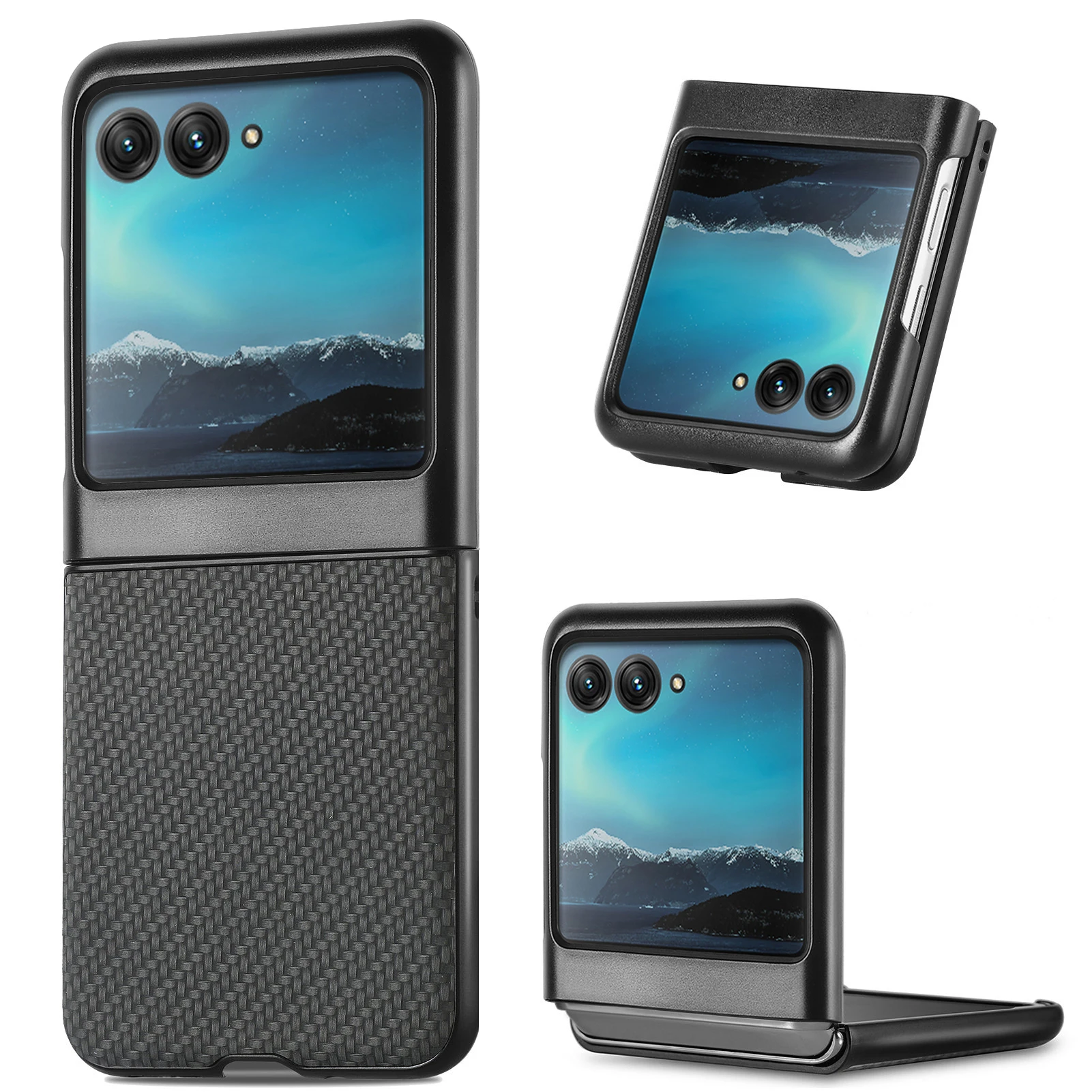 Ultra-thin Aramid Fiber Cover for Motorola Razr 40 Ultra Case Carbon Fiber Case for Moto Razr Plus 4 2023 Shockproof Phone Cases
Ultra-thin Aramid Fiber Cover for Motorola Razr 40 Ultra Case Carbon Fiber Case for Moto Razr Plus 4 2023 Shockproof Phone Cases