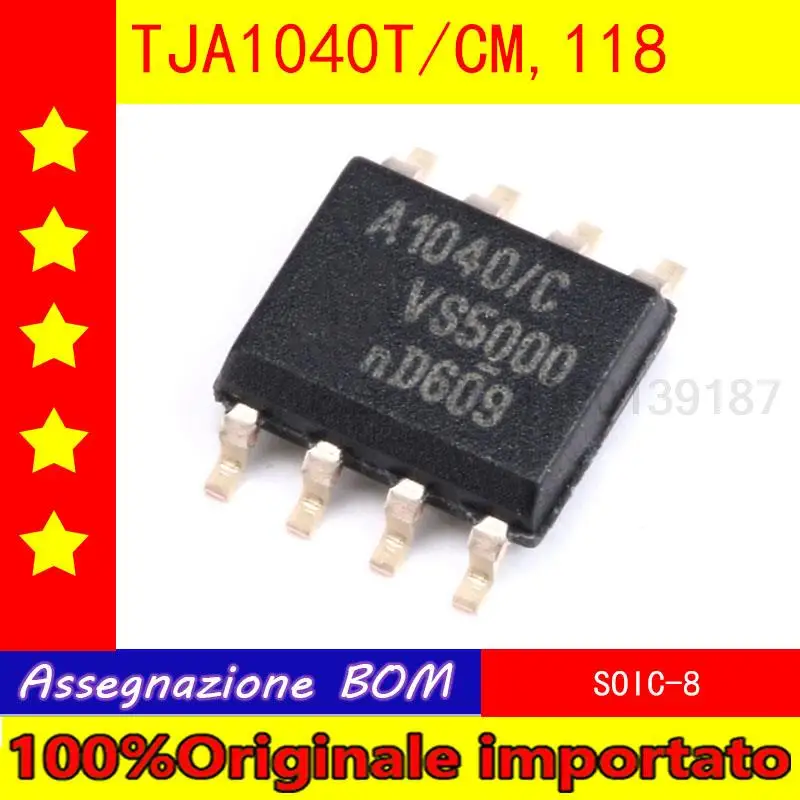 100% Оригинальный важный патч для домашнего интерьера TJA1040T/CM чипы CAN-bus трансивер для отправки/приема SOP 1-8
100% Оригинальный важный патч для домашнего интерьера TJA1040T/CM чипы CAN-bus трансивер для отправки/приема SOP 1-8