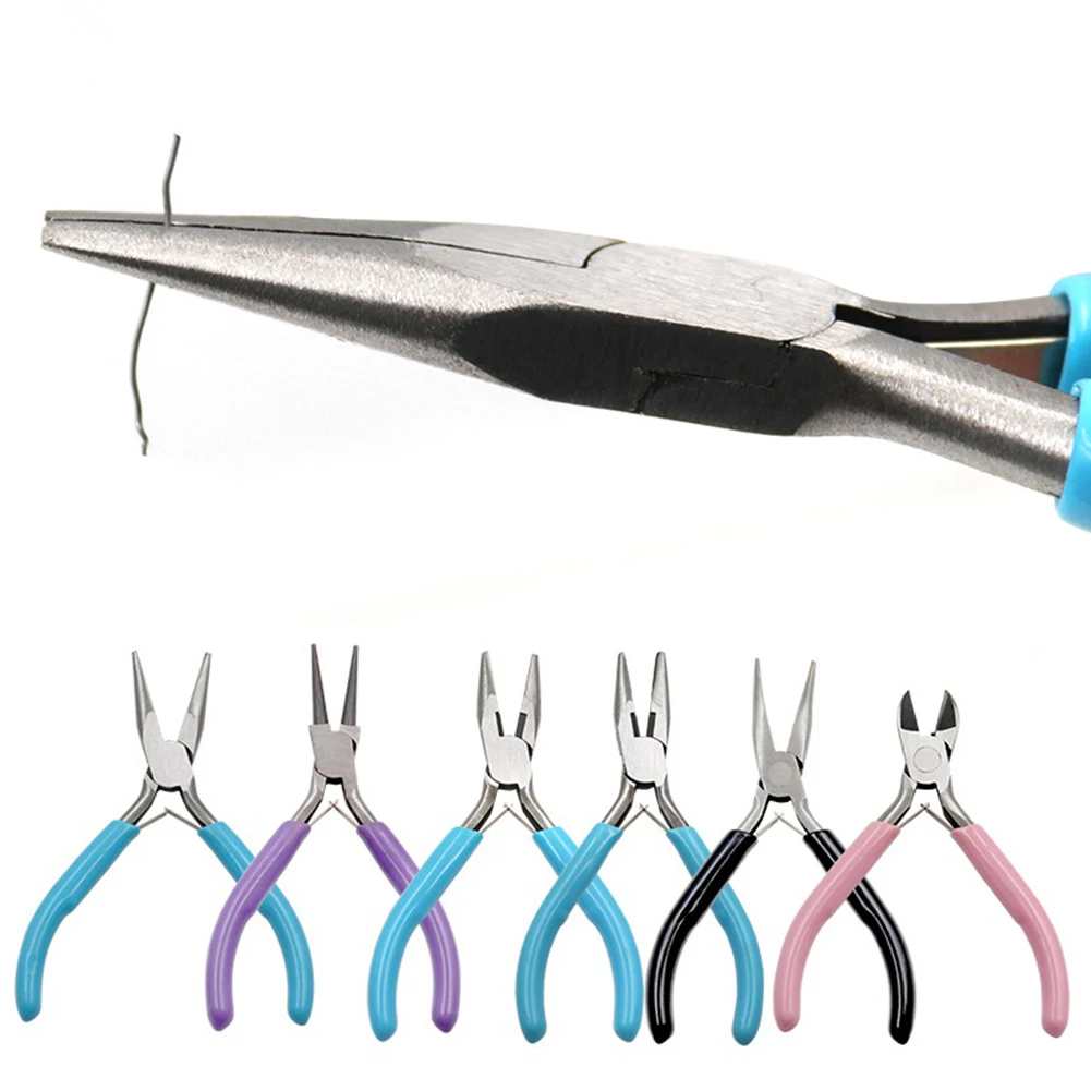 Small Pliers Jewelry Nose End Cutting Wire Pliers Repair Making Round Nose Needle Pliers For Beads Craft Jewelry Making Tools
Small Pliers Jewelry Nose End Cutting Wire Pliers Repair Making Round Nose Needle Pliers For Beads Craft Jewelry Making Tools